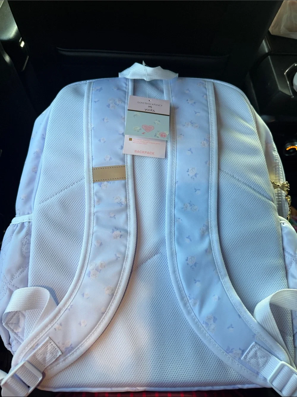 LoveShackFancy Target Backpack Breezy Blue
